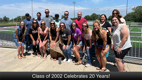 Class of 2002 celebrates 20 years!
